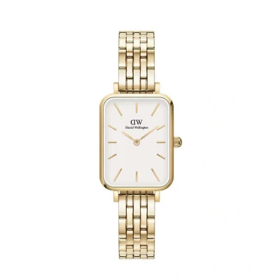Image of Daniel Wellington Quadro Watch goldcoloured, Women&#039;s, Size: One Size, Gold coloured