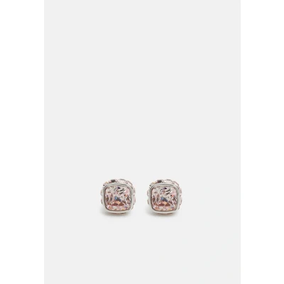 Image of Swarovski Birthstone Studs JUN Earrings pink, Women&#039;s, Size: One Size, Pink