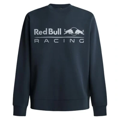Image of Red Bull Racing x Pepe Jeans RBR TEAM LOGO CREW Sweatshirt, Size: Large, Dulwich blue
