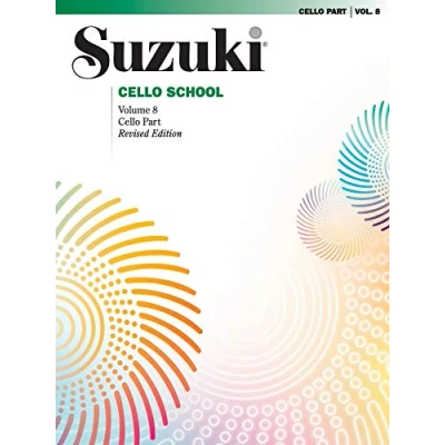 Image of Suzuki Cello School 8 (Revised): International Edition