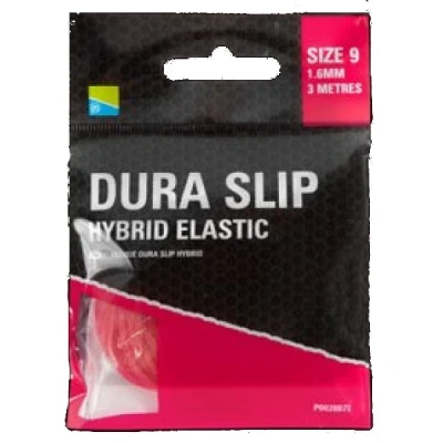 Image of Preston Dura Slip Hybrid Elastic Size 9 Pink 1,6mm Terminal tackle