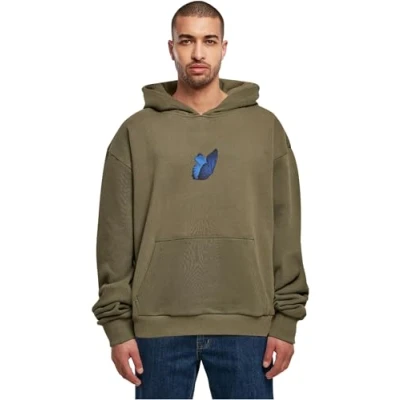 Image of Upscale by Mister Tee Heavy Oversize Hoodie, Men&#039;s, Size: XXL, Olive