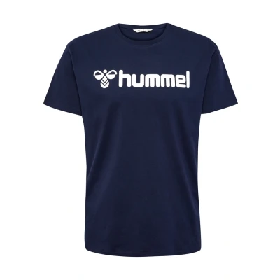 Image of Hummel Print Tshirt, Men&#039;s, Size: XXL, Marine