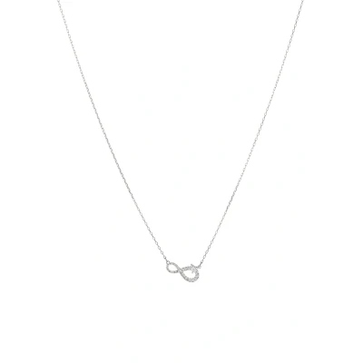 Image of Swarovski SWA Infinity Necklace Necklace, Women&#039;s, Size: One Size, Crystal