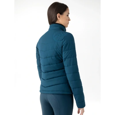 Image of Equiline Ladies Ertys Padded Coat Legion Blue UK6 Coats Horse &amp; Equestrian