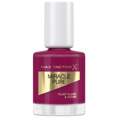 Image of Max Factor Miracle Pure Nail Polish Lacquer 12ml (Various Shades) Sweet Plum