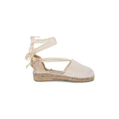 Image of Pisamonas Valencianas Lisas Sandals for kids, Size: 1, Crudo Textile