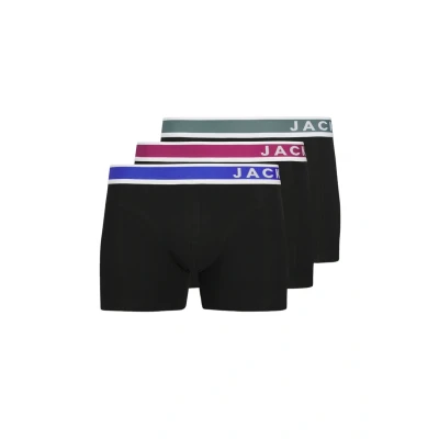 Image of Jack &amp; Jones 3ER PACK Easton Trunks, Men&#039;s, Size: Small, Schwarz