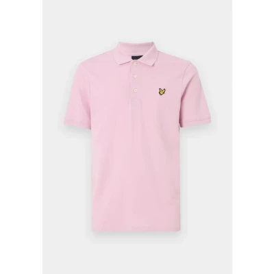 Image of Lyle &amp; Scott Plain Shirt Polo shirt, Men&#039;s, Size: Medium, Pink light