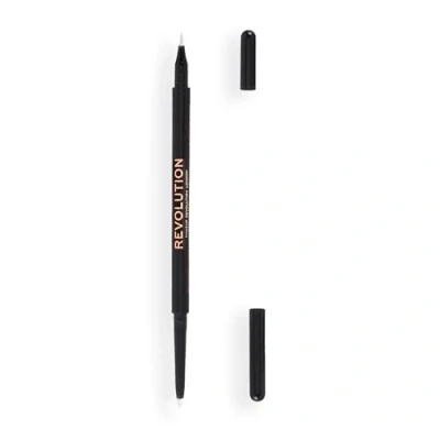 Image of Revolution Beauty Felt &amp; Kohl Eyeliner (Various Shades) White