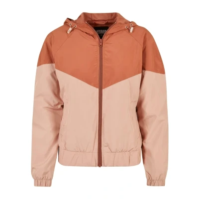 Image of Urban Classics Arrow Windbreaker, Women&#039;s, Size: Small, Terracotta amber
