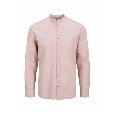 Image of Jack &amp; Jones Comfort FIT Shirt, Men&#039;s, Size: Small, Pink nectar