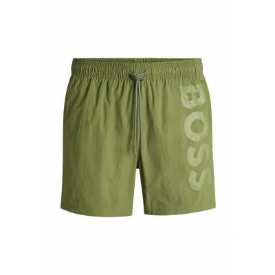 Image of BOSS Octopus Swimming shorts, Men&#039;s, Size: Small, Green one