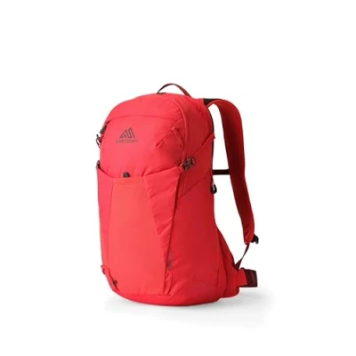 Image of Gregory Unisex Kiro 24 Backpack (pack of 1), Red (Lava Red), 53H x 28W 22D cm, Casual