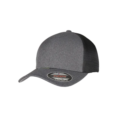 Image of Flexfit Trucker UNIPANEL Cap, Size: L/XL, Darkgrey/black