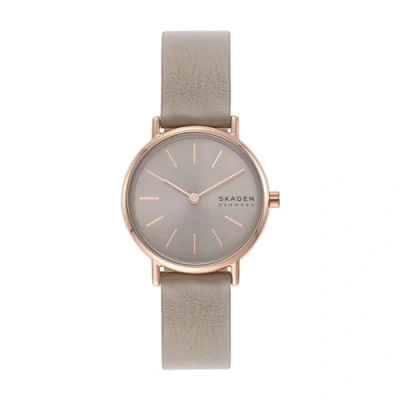 Image of Skagen Signatur Lille Watch Rose goldcoloured, Women&#039;s, Size: One Size, gold coloured