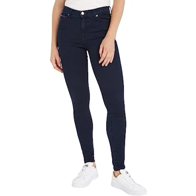 Image of Tommy Jeans NORA Skinny Fit, Women&#039;s, Size: 27x32, Denim