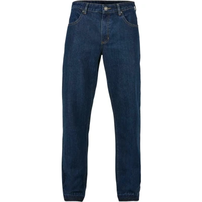 Image of Urban Classics OPEN EDGE Straight leg jeans, Men&#039;s, Size: 36, Mid indigo washed