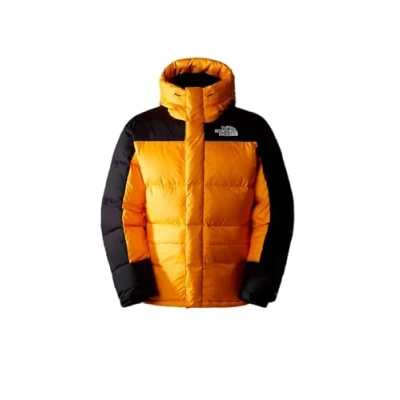 Image of The North Face M Hmlyn DOWN Parka Winter jacket, Men&#039;s, Size: Medium, Summit gold/black