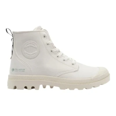 Image of Palladium Hightop trainers, Size: 3.5, White Synthetics