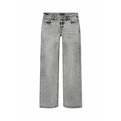 Image of LMTD Women&#039;s Nlftianna DNM Lw Wide Pant Noos, Light Grey Denim, 176