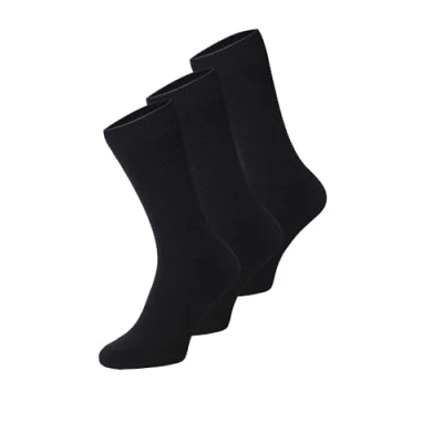 Image of Jack &amp; Jones 3Pack Socks, Men&#039;s, Size: One Size, Black