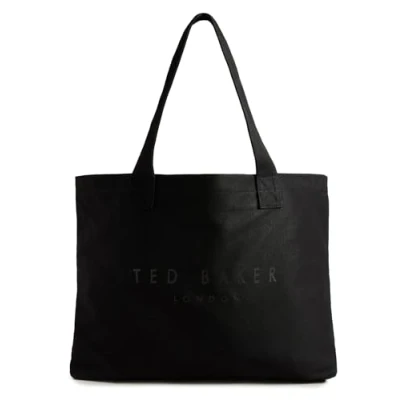 Image of Ted Baker Men&#039;s Lukkee Canvas Beach Bag, One Size, Navy, Size