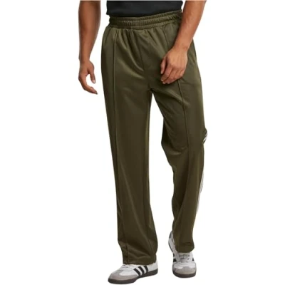 Image of Urban Classics Retro Tricot Tracksuit bottoms, Men&#039;s, Size: 3XL, Olive