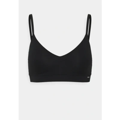 Image of Skiny Herausnehmbare PADS Essentials Triangle bra, Women&#039;s, Size: 8, Black