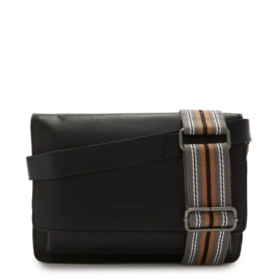 Image of The Chesterfield Brand Leather Schoulder bag Black Aviles