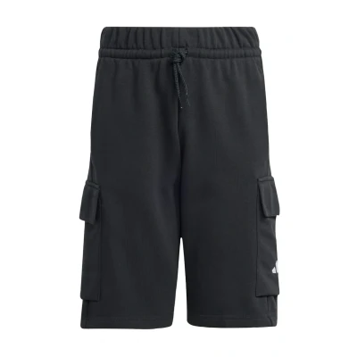 Image of adidas Performance Essentials Cargo KIDS Outdoor shorts for kids, Size: 7 8y, Black white
