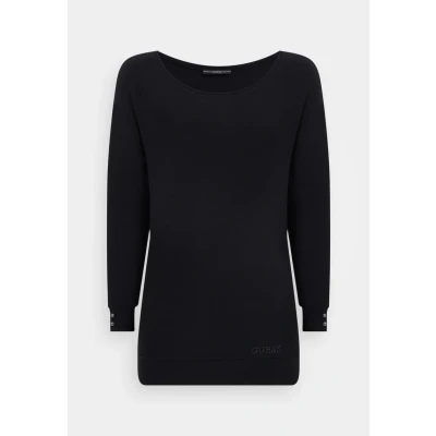 Image of Guess Adele BAT Sleeve Cardigan Jet black, Women&#039;s, Size: XS, black