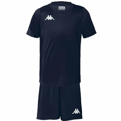 Image of Kappa Unisex SET Sports Tshirt for kids, Size: 14y, Blue marine