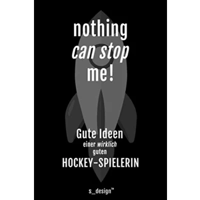 Image of Notizbuch für Hockey Spieler/Hockey Spielerin: Originelle Geschenk Idee [120 Seiten kariertes blanko Papier]