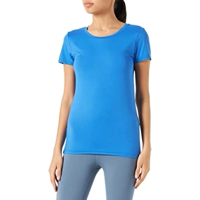 Image of ONLY Play Onpclarissa Train TEE Basic Tshirt, Women&#039;s, Size: Medium, Strong blue
