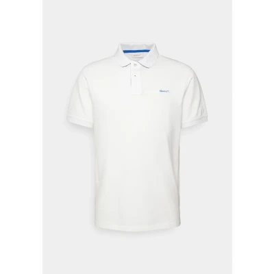 Image of GANT Contrast Rugger Polo shirt, Men&#039;s, Size: 5XL, Eggshell