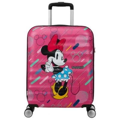 Image of American Tourister Wavebreaker DISNEY Spinner, Minnie Future Pop, Spinner S (55 cm 36 L), MATTE SHELL