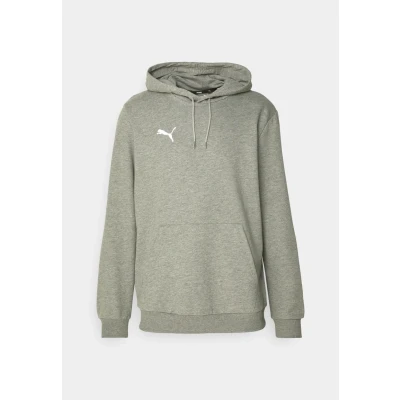 Image of Puma Teamgoal Casuals Hoody Hoodie, Men&#039;s, Size: 3XL, Medium gray heather