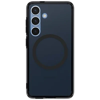 Image of Spigen Ultra Hybrid Magfit TPU Back Cover Black Samsung Galaxy S25