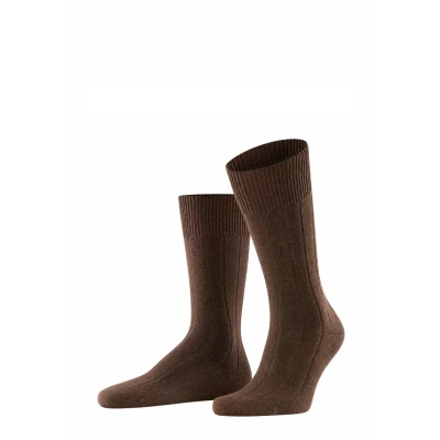 Image of FALKE Men&#039;s Socks, Brown (Brown 5930) new eco friendly, 5.5 8