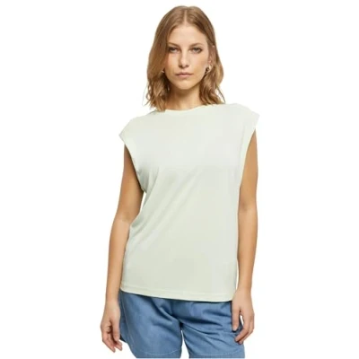 Image of Urban Classics Basic Tshirt, Women&#039;s, Size: Large, Lightmint