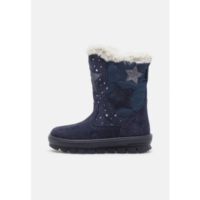 Image of Superfit Girls&#039; Flavia Warm Lined Gore Tex Snow Boots, Blue 8000, 13 UK