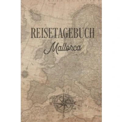 Image of Reisetagebuch Mallorca: Urlaubstagebuch,Spanien Reise,Urlaubsreise Logbuch für 40 Reisetage Reiseerinnerungen und Sehenswürdigkeiten,Rundreise mit ... Geschenk Notizbuch, Abschiedsgeschenk
