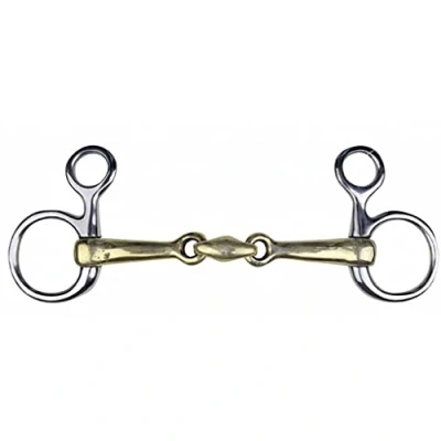 Image of HKM 540587 Baucher Gebiss Argentine, 16 mm with Stainless Steel Ring, L