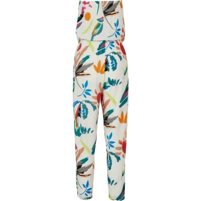 Image of Urban Classics Bandeau Jumpsuit, Women&#039;s, Size: XS, Whitesandfruity