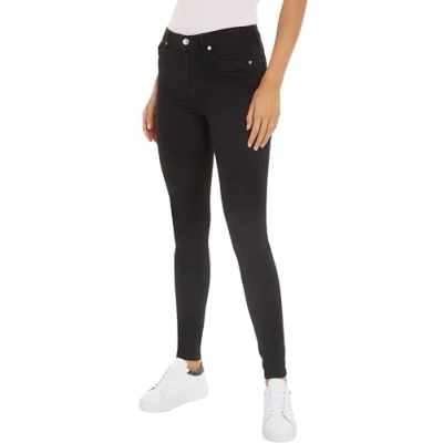 Image of Tommy Hilfiger COMO Jeans Skinny Fit, Women&#039;s, Size: 24x28, Black