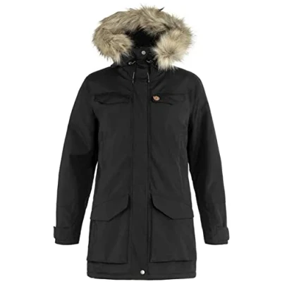 Image of Fjällräven NUUK Winter coat, Women&#039;s, Size: 14, Black
