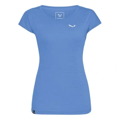 Image of Salewa PUEZ TEE Sports Tshirt, Women&#039;s, Size: 12, Morning blue