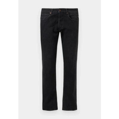 Image of Replay Grover Pants Original Straight leg jeans, Men&#039;s, Size: 30x32, Black delavé