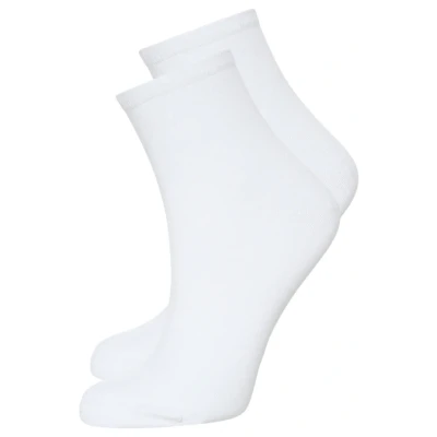 Image of Tommy Hilfiger Women Casual Short SOCK 2 PACK Socks, Women&#039;s, Size: 6 8, White